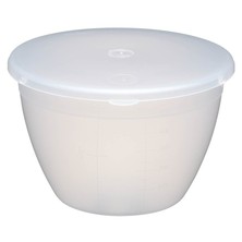 Basin Plastic With Lid 0.25 Pint