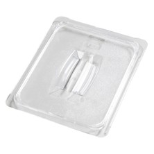 Food Pan Gastronorm Polycarbonate GN1/2 32.5cm X 26.5cm X Hard Handled Cover