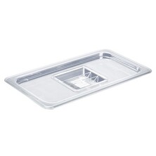 Food Pan Gastronorm Polycarbonate GN1/3 32.5cm X 17.6cm  Hard Cover