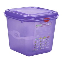 Allergen Storage Container With Lid GN 1/6 150mm 2.6L