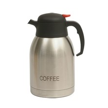 Inscribed Vacuum Jug Coffee S/S 2ltr