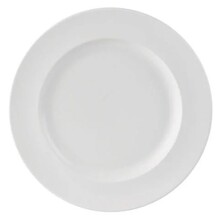 Simply White Porcelain Wide Rim Plate 31cm (Box Of 4)