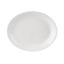 Simply White Porcelain Oval Plate 30cm x 24cm (Box Of 4)
