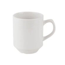 Simply White Porcelain Stacking Mug 28cl / 10oz (Box Of 6)