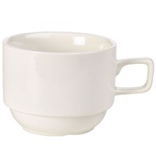 Royal Genware Fine China Stacking Cup 20cl (Box of 12)