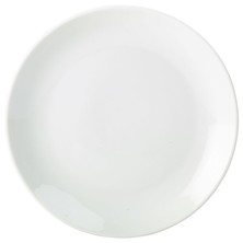 Genware Porcelain Coupe Plate 18cm (Box of 6)