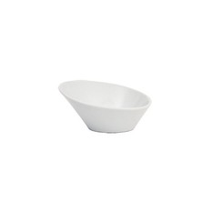 Genware Porcelain Oval Sloping Bowl 21cm (Box of 6)