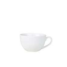 Genware Porcelain Bowl Shaped Cup 23cl / 8oz (Box Of 6)