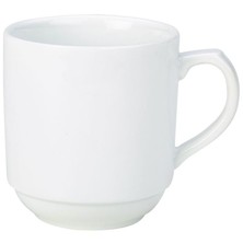 Genware Porcelain Stacking Mug 30cl / 10.5oz (Box of 6)