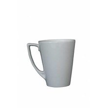 Genware Porcelain Angled Latte Mug 35cl / 12.31oz (Box of 6)