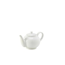 Genware Porcelain Teapot 31cl / 10.91oz (Box of 6)
