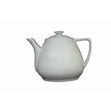 Genware Porcelain Contemporary Teapot 92cl / 32.3oz (Box of 6)