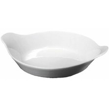 Genware Porcelain Round Eared Dish 13cm (Box Of 12)