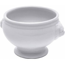 Genware Porcelain Lion Head Soup Bowl 11cm / 40cl / 14oz (Box Of 6)