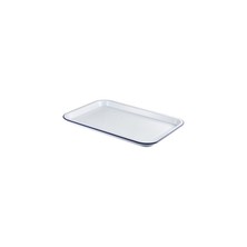 Enamel Serving Tray 33.5cm x 23.5cm x 2.2cm