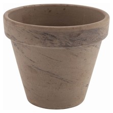 Terracotta Pot Basalt 11.2cm X 9.7cm