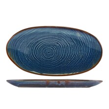 Terra Porcelain Organic Platter 31cm X 16cm (Box Of 6)