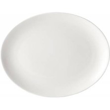 Pure White Porcelain Oval Plate 30cm (Box of 18)