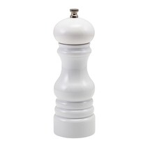 Genware Salt Or Pepper Grinder Whie 17.5cm (Box Of 6)