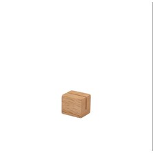 GenWare FSC 100% Hevea Wood Sign Holder 3 X 2.5 X 2.5cm (Pack Of 12)