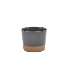 GenWare Kava Dark Grey Stoneware Chip Cup 9 x 7.4cm (Box of 6)