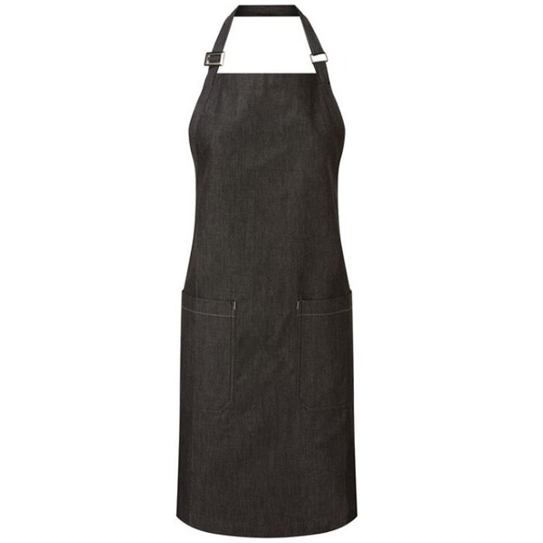 Denim Cotton Organic And Fairtrade Cert Bib Apron