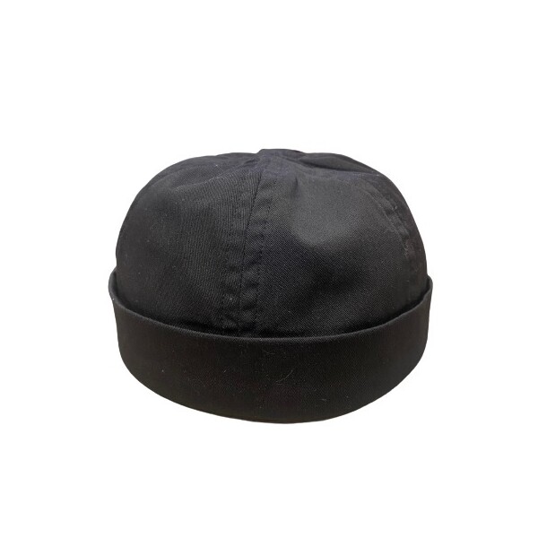 Adjustable Beanie Hat Black