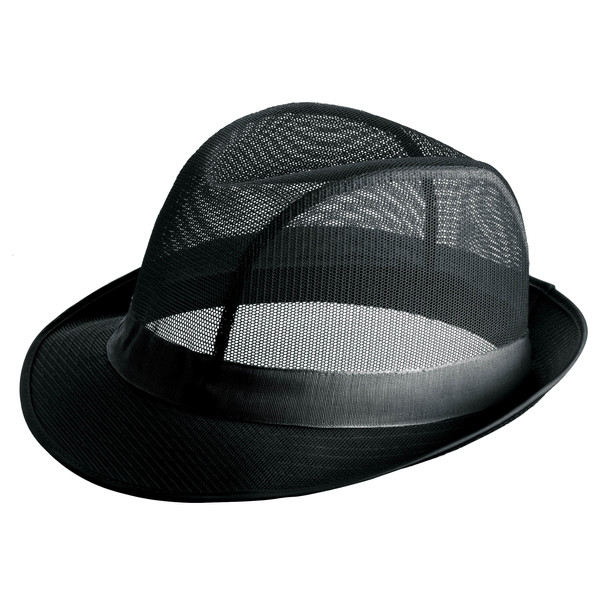 Trilby Hat Unisex Acrylic  Black