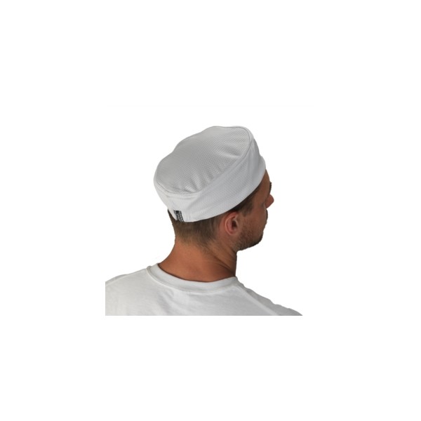 Le Chef DF14E StayCool System Skull Cap White