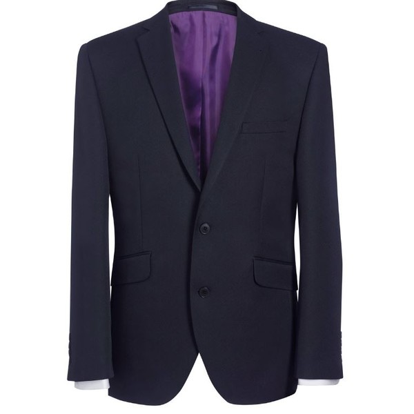 Gents Suit Jacket Polyester Navy