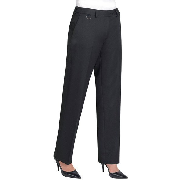 Lady's Suit Trousers Polyester Black