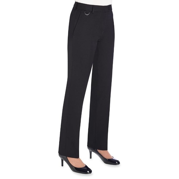 Lady's Suit Trousers Polyester Navy