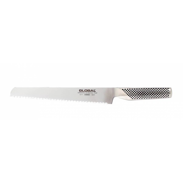 Global G9 Bread Knife Scalloped 22cm
