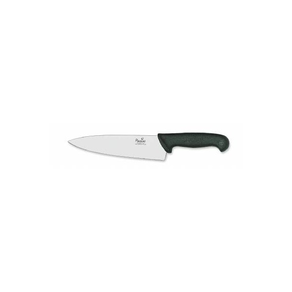 Smithfield 20cm Deep Blade Cooks Knife Black Samprene Handle