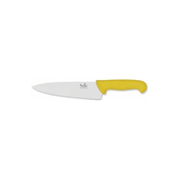Smithfield 20cm Deep Blade Cooks Knife Coloured Samprene Handle