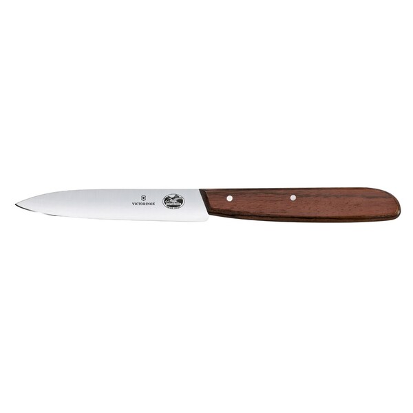 Victorinox Wooden Handle Paring Knife Plain Edge 10cm