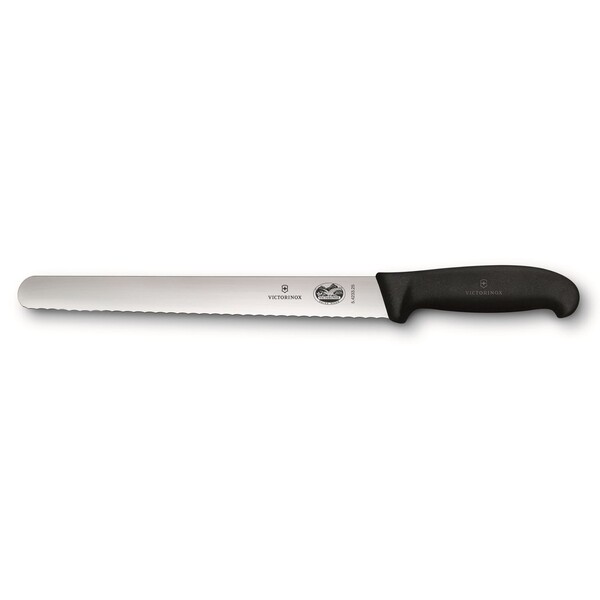 Victorinox Fibrox Handle Carving Knife Serrated 25cm