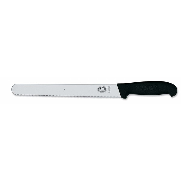 Victorinox Fibrox Handle Carving Knife Serrated 25cm