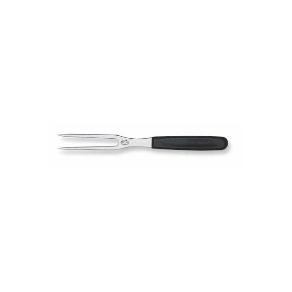 Victorinox Plastic Handle Fork Stamped Black 15cm