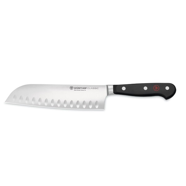 Wusthof Classic Oriental Cooks Knife With Granton Edge 17cm