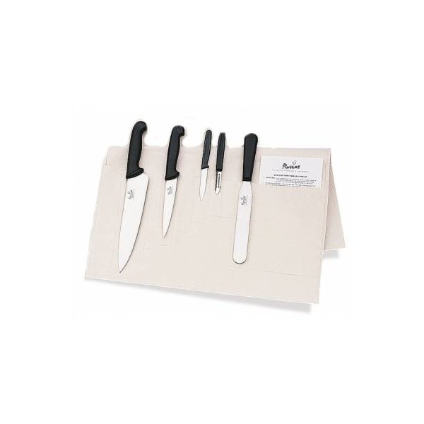 Knife Set Smithfield Medium With 23cm Cooks Knife In Cotton Wallet