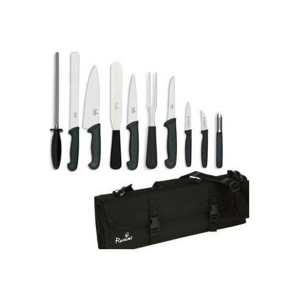 Knife Set Smithfield Large With 20cm Deep Cooks Knife In KC210 Case