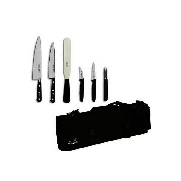 Knife Set Sabatier Medium With 20cm Cooks Knife In KC210 Case