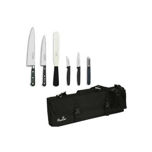 Knife Set Sabatier Medium With 25cm Cooks Knife In KC210 Case