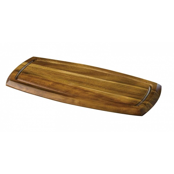 Acacia Wood Reversible Serving Board 36cm X 18cm X 2cm