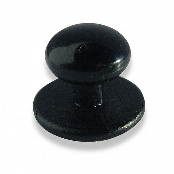 Set Of 12 Black Studs