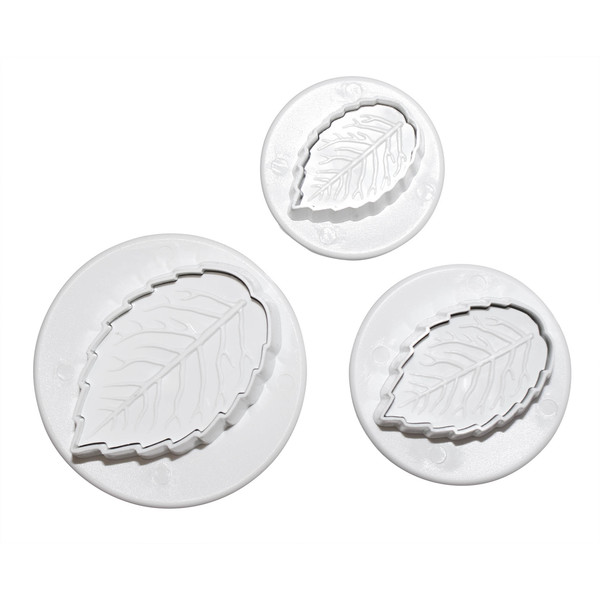 Cutter Set Veined Rose Leaf