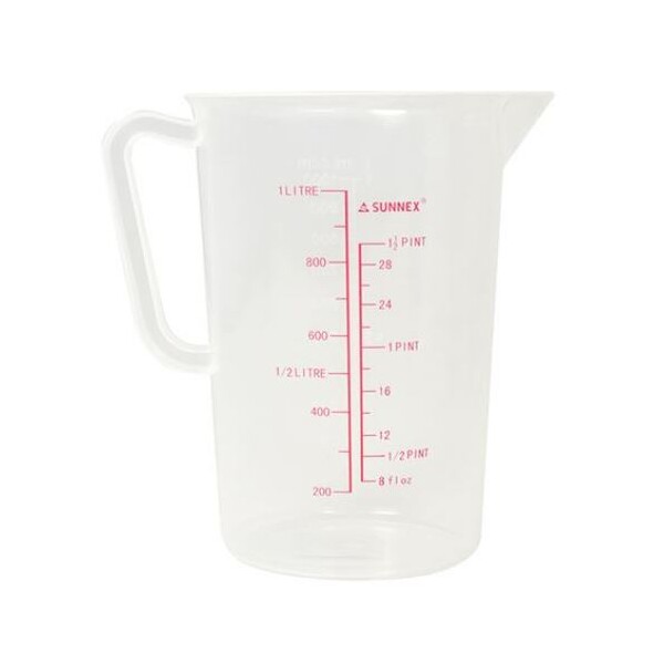 Measuring Jug Polyproplylene 1Ltr