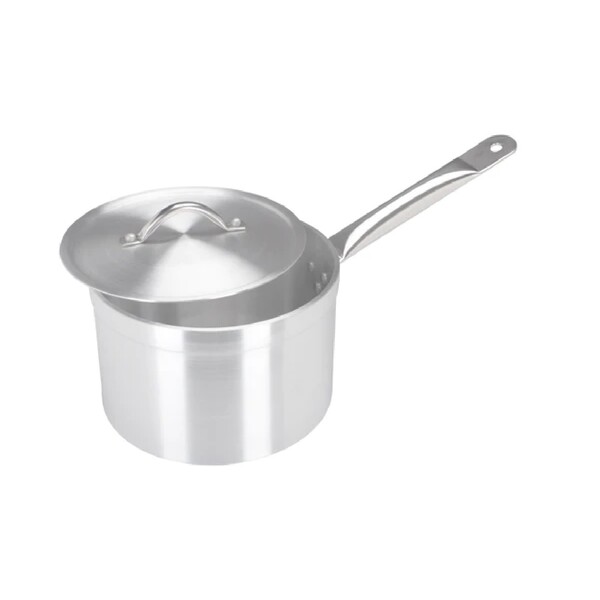 Saucepan Aluminium Medium Duty With Lid 16cm 2lt