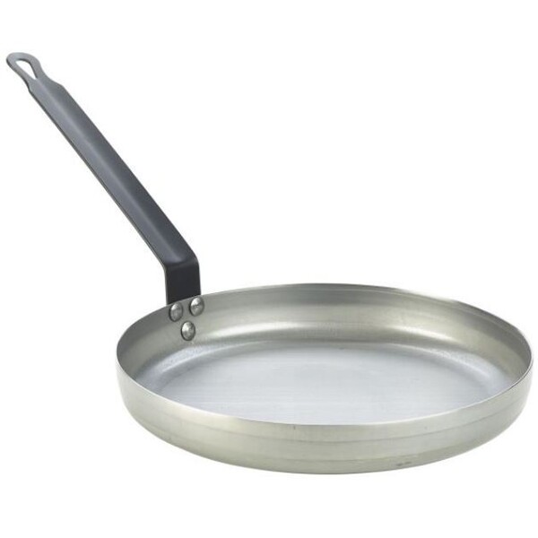 Omelette Pan Black Ironware 10" Dia